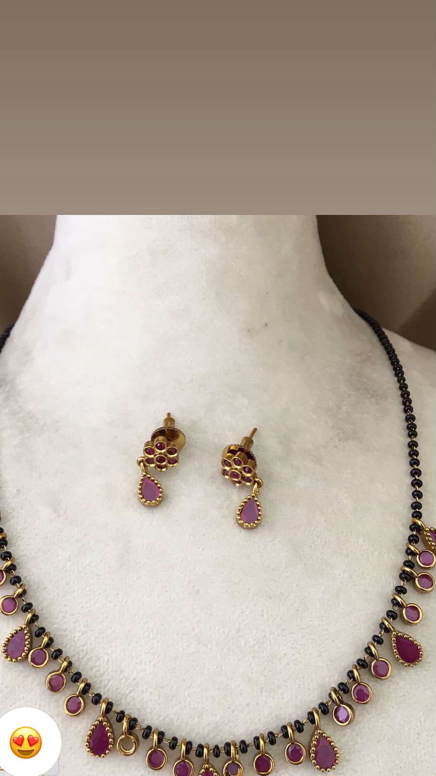 Karimani  Ruby Set